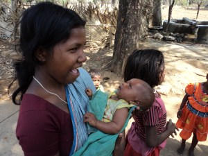 Young Woman And Child 