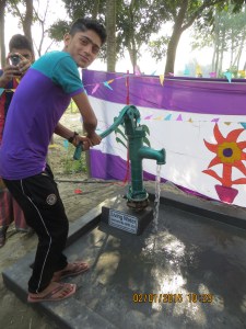 New well equals clean drinking water!