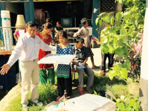 Rood tin(s) & tarp(s) distribution