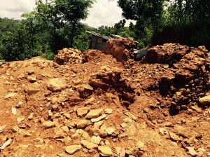 Total Destruction of Village Home
