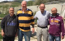 Abram-Gary-Dan-Haig A & H are 1st 2 residents of HoE -  Spitak, Armenia