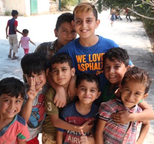 Boys In the Refugee Camp