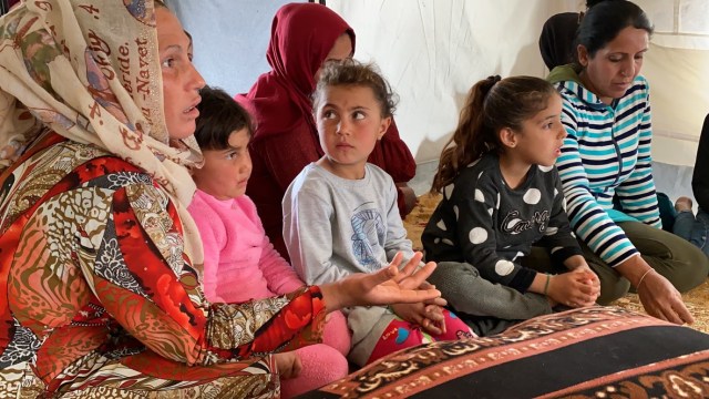 Bardarash-tent-interview