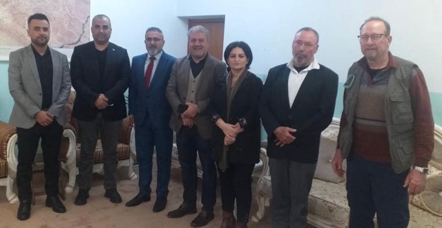 Kalar, Iraq/Kurdistan mayor(lady in center) team